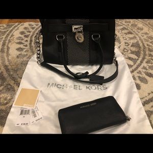 Michael Kors purse and wallet